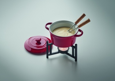 Logotrade promotional item picture of: Ceramic fondue set 300 ml