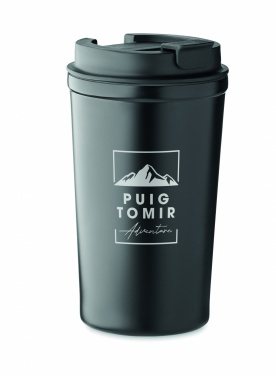 Logo trade promotional merchandise photo of: Ceramic lining tumbler 350 ml