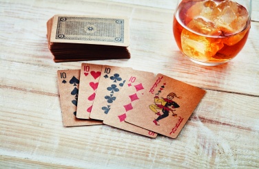 Logo trade promotional gifts picture of: Recycled paper playing cards