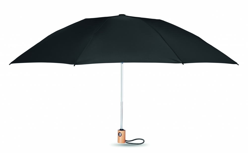 Logo trade promotional gift photo of: 23 inch 190T RPET umbrella