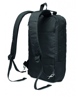 Logotrade promotional gift picture of: Laptop backpack in 300D RPET