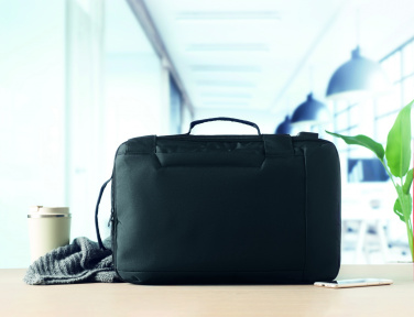 Logo trade advertising product photo of: Laptop backpack in 300D RPET