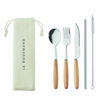 Logotrade promotional gifts photo of: Cutlery set stainless steel