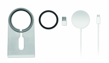 Logotrade promotional products photo of: Portable magnetic charger 15W