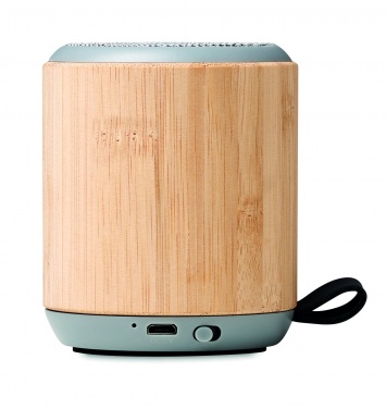 Logo trade promotional product photo of: 5.3 wireless bamboo speaker