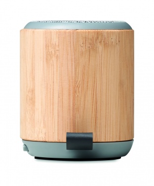 Logotrade promotional giveaway image of: 5.3 wireless bamboo speaker