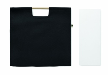 Logotrade promotional giveaway picture of: Organic shopping canvas bag