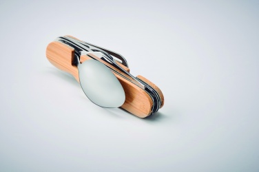 Logo trade promotional giveaway photo of: Multifunction cutlery set