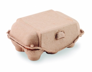 Logo trade promotional giveaways picture of: 6 chalk eggs in box