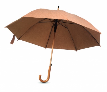 Logo trade promotional product photo of: 25 inch cork umbrella
