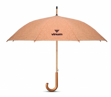Logo trade promotional merchandise picture of: 25 inch cork umbrella