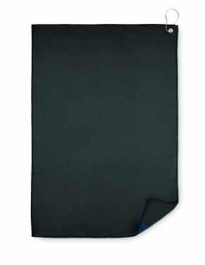 Logotrade promotional giveaway image of: RPET golf towel with hook clip