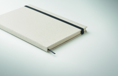 Logo trade corporate gifts picture of: A5 grass notebook 80 lined