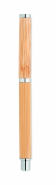 Logotrade promotional item picture of: Bamboo gel pen