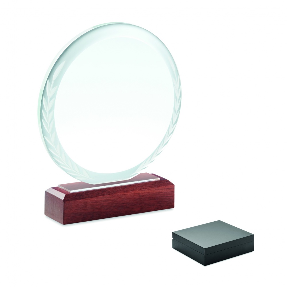 Logo trade promotional item photo of: Round award plaque