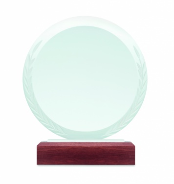 Logotrade promotional gifts photo of: Round award plaque