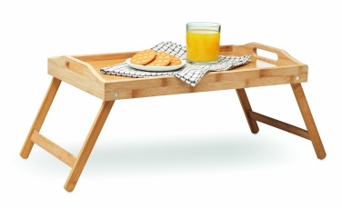 Logotrade promotional giveaway picture of: Foldable bamboo tray