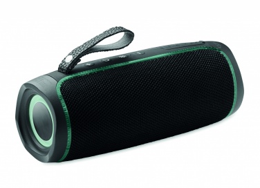 Logo trade promotional products image of: 2x5 LED Wireless speaker IPX4