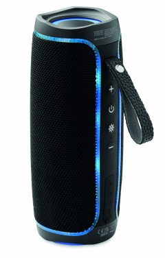 Logo trade promotional gift photo of: 2x5 LED Wireless speaker IPX4