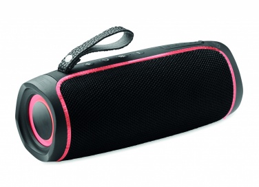 Logo trade advertising products picture of: 2x5 LED Wireless speaker IPX4