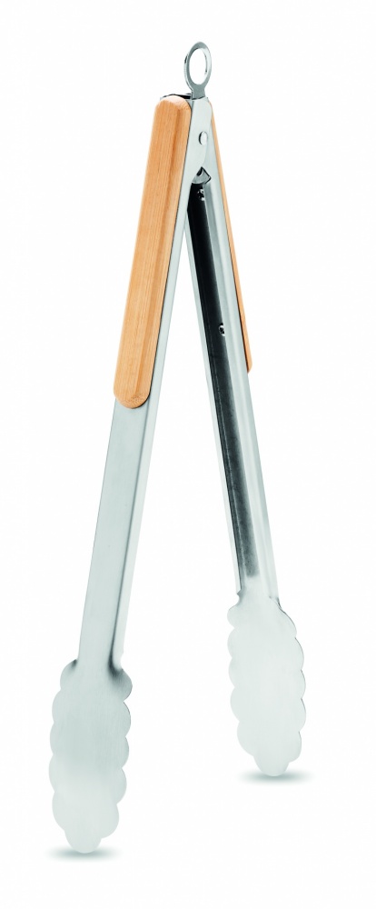 Logo trade promotional gifts picture of: Stainless Steel Tongs