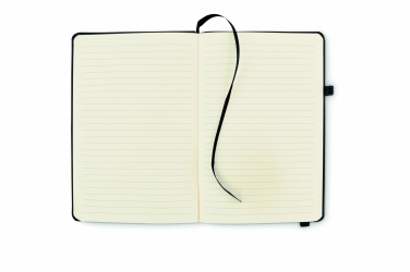 Logotrade promotional gift picture of: Recycled Leather A5 notebook