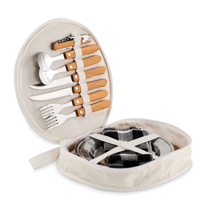 Logotrade promotional merchandise image of: Picnic 2 person set in pouch