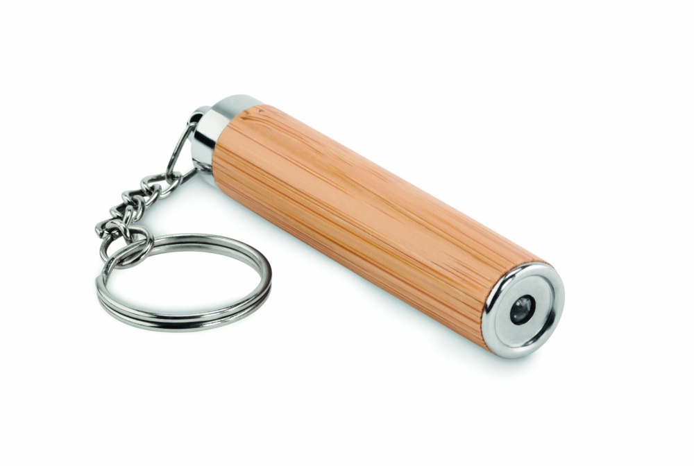 Logotrade promotional merchandise image of: Mini bamboo torch with keyring