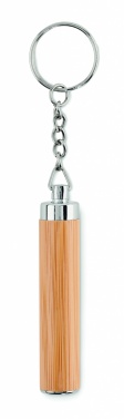 Logotrade corporate gifts photo of: Mini bamboo torch with keyring