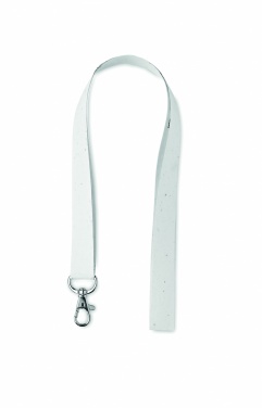 Logo trade promotional merchandise image of: Seed paper lanyard w/hook