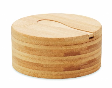 Logo trade business gift photo of: Salt and pepper bamboo box