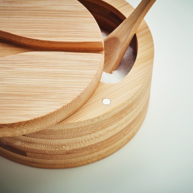 Logotrade promotional merchandise picture of: Salt and pepper bamboo box