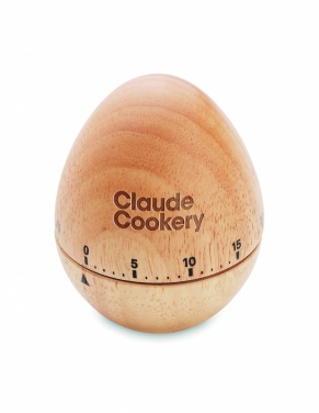 Logotrade advertising products photo of: Pine wood egg timer