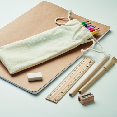 Logotrade promotional product picture of: Kids drawing set in drawstring