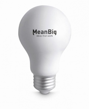 Logo trade business gifts image of: Anti-stress PU bulb
