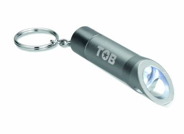 Logo trade promotional items picture of: Metal torch key ring Ylivieska