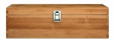Logotrade promotional giveaway image of: Wine set in bamboo box