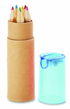 Logo trade promotional products picture of: 6 coloured pencils