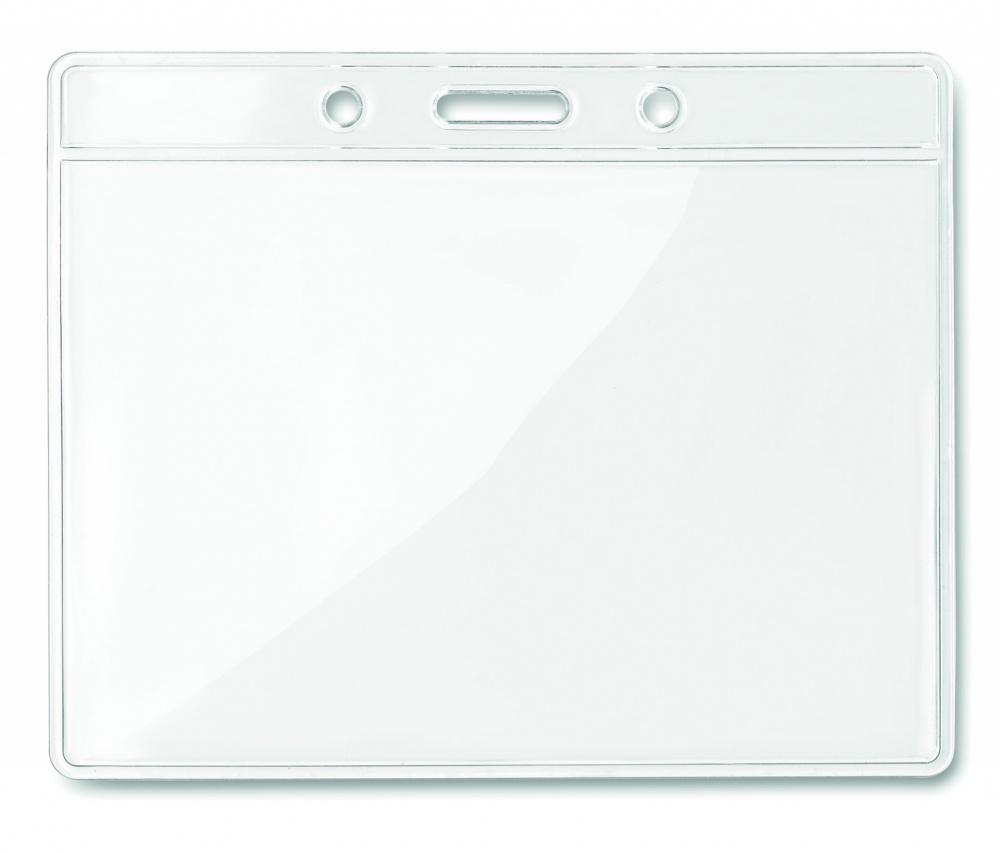 Logotrade promotional item image of: Transparent badge 10cmx8cm