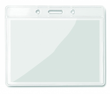 Logotrade promotional product picture of: Transparent badge 10cmx8cm