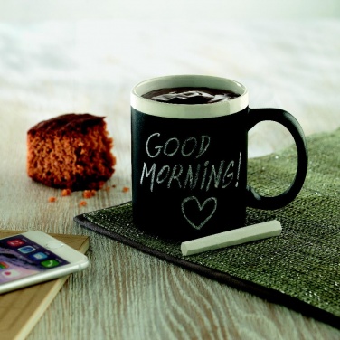 Logo trade advertising products image of: Chalk mug 300 ml