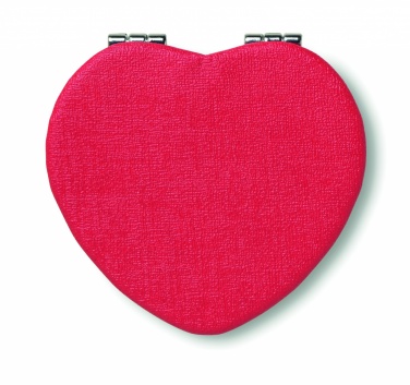 Logotrade promotional giveaway picture of: Heart PU mirror