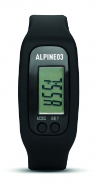 Logotrade promotional giveaway image of: Pedometer bracelet FIT SET