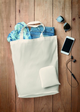 Logotrade corporate gift image of: 100gr/m² foldable cotton bag