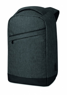 Logo trade business gift photo of: 2 tone backpack incl USB plug