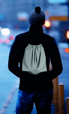 Logotrade corporate gift image of: High reflective drawstring bag