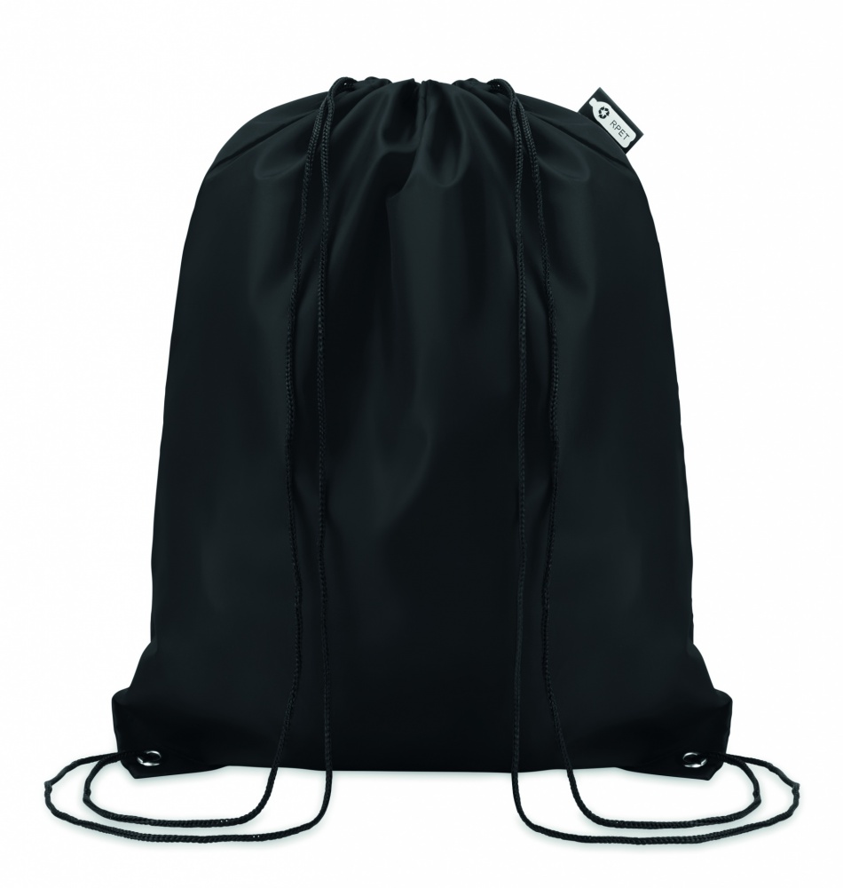 Logo trade promotional item photo of: 190T RPET drawstring bag