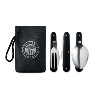 Logo trade business gift photo of: 3-piece camping utensils set