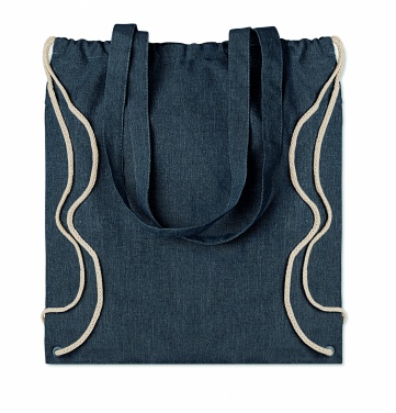Logo trade corporate gifts image of: 140gr/m² recycled fabric bag
