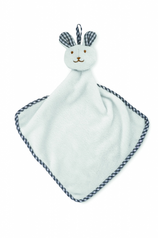 Logotrade promotional gift image of: Plush rabbit design baby towel